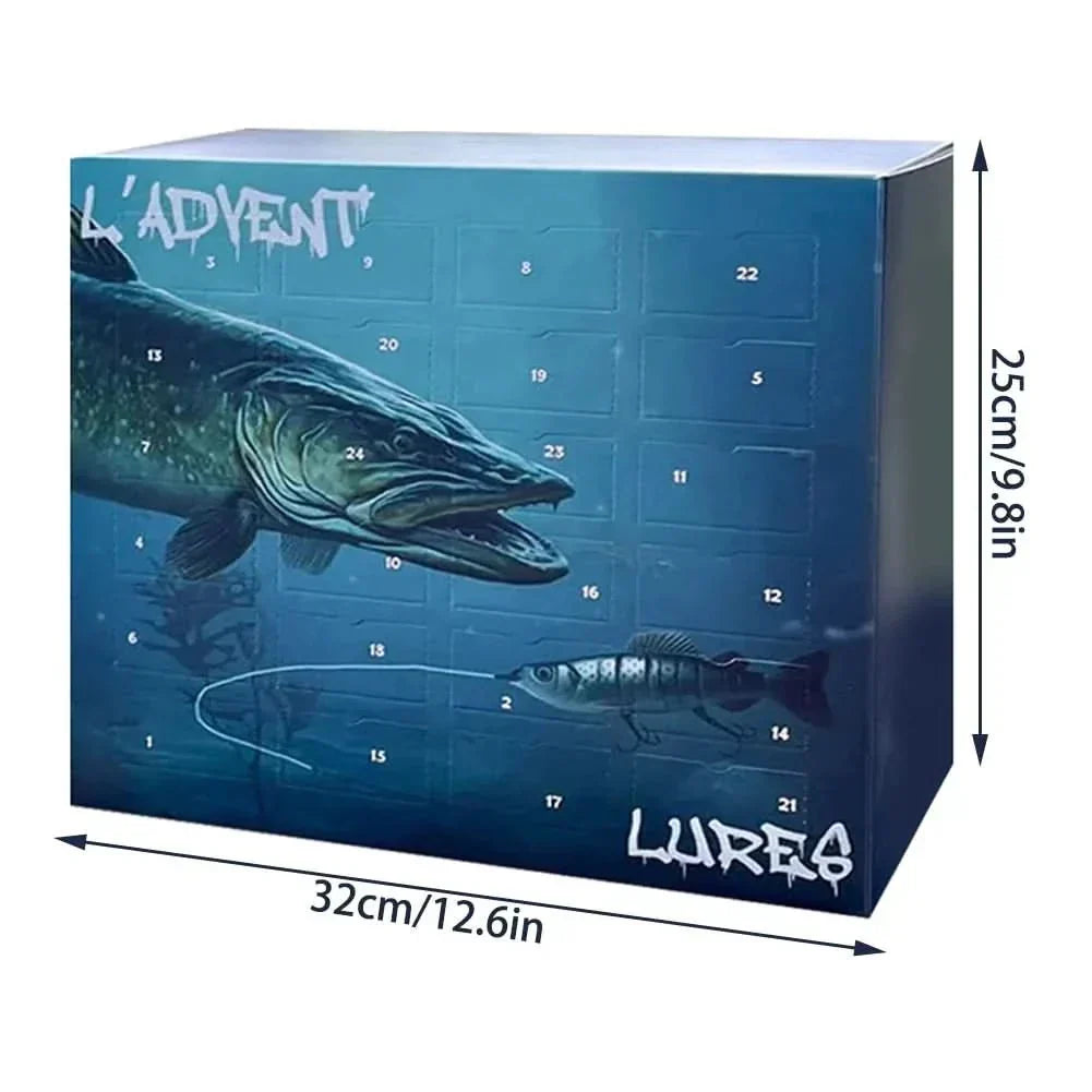 Fishing Advent Calendar with 24 Unique Lures – Daily Tackle Discovery