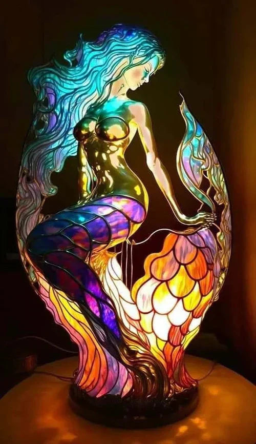 Stained Glass Animal Table Lamp with 20+ Unique Designs