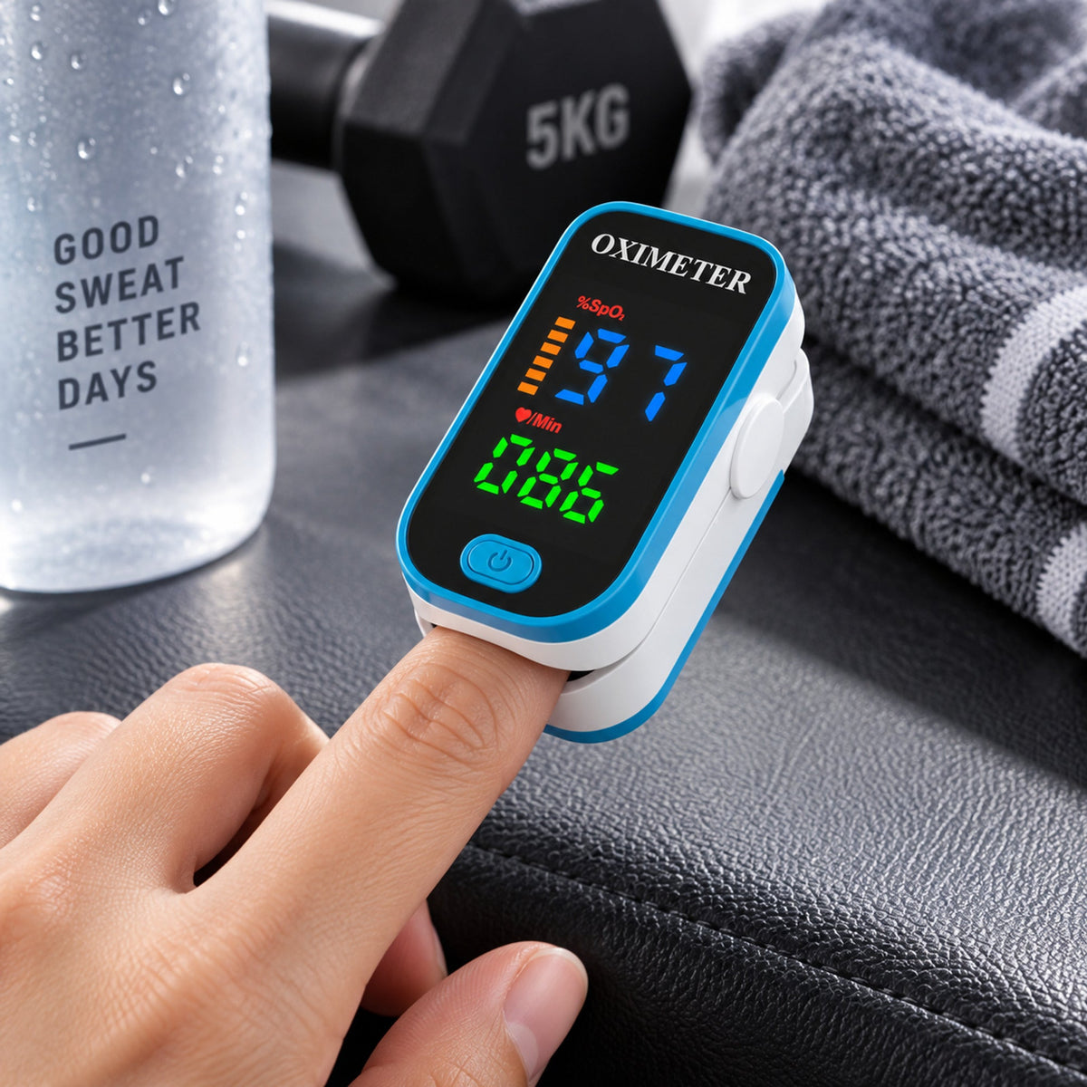 Portable Blood Glucose Monitor with LED Display – Painless