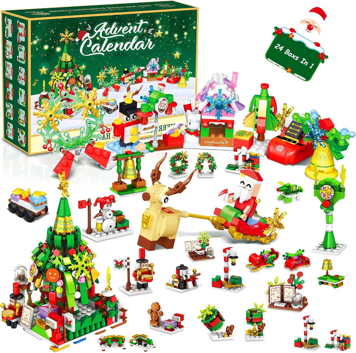 Kids' Building Block Advent Calendar – 24 Daily Mini Sets