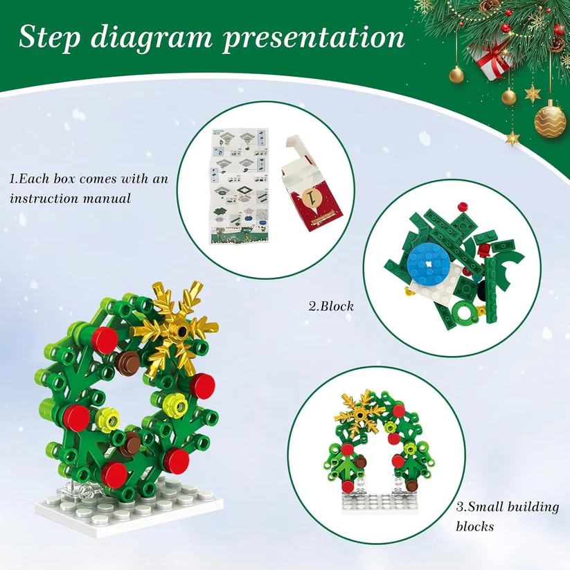 Kids' Building Block Advent Calendar – 24 Daily Mini Sets