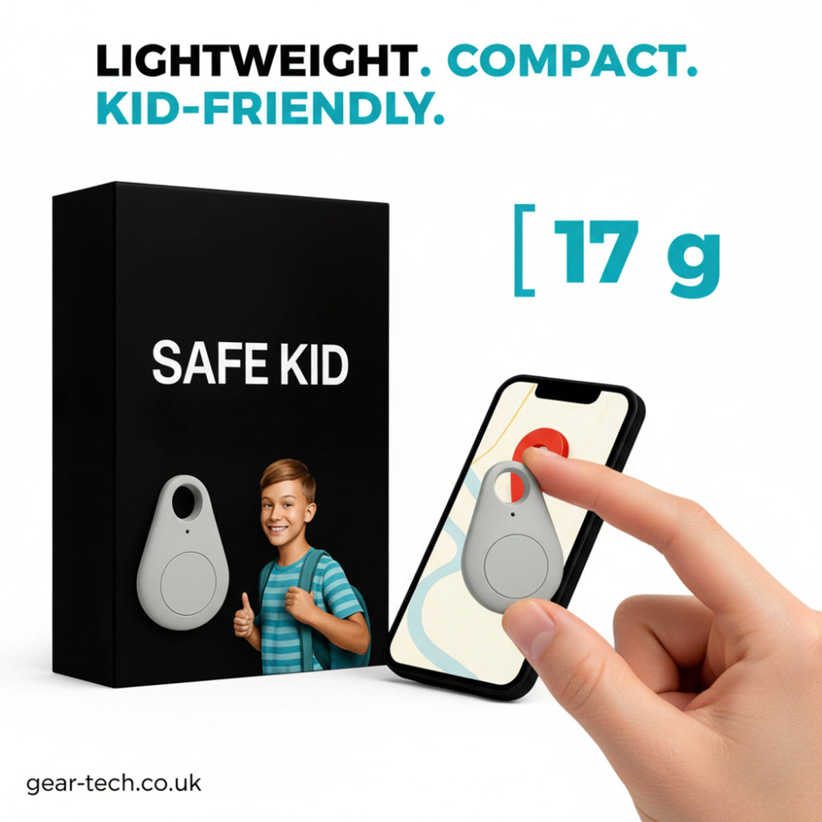 Real-Time GPS Tracker for Kids – Waterproof Location Device