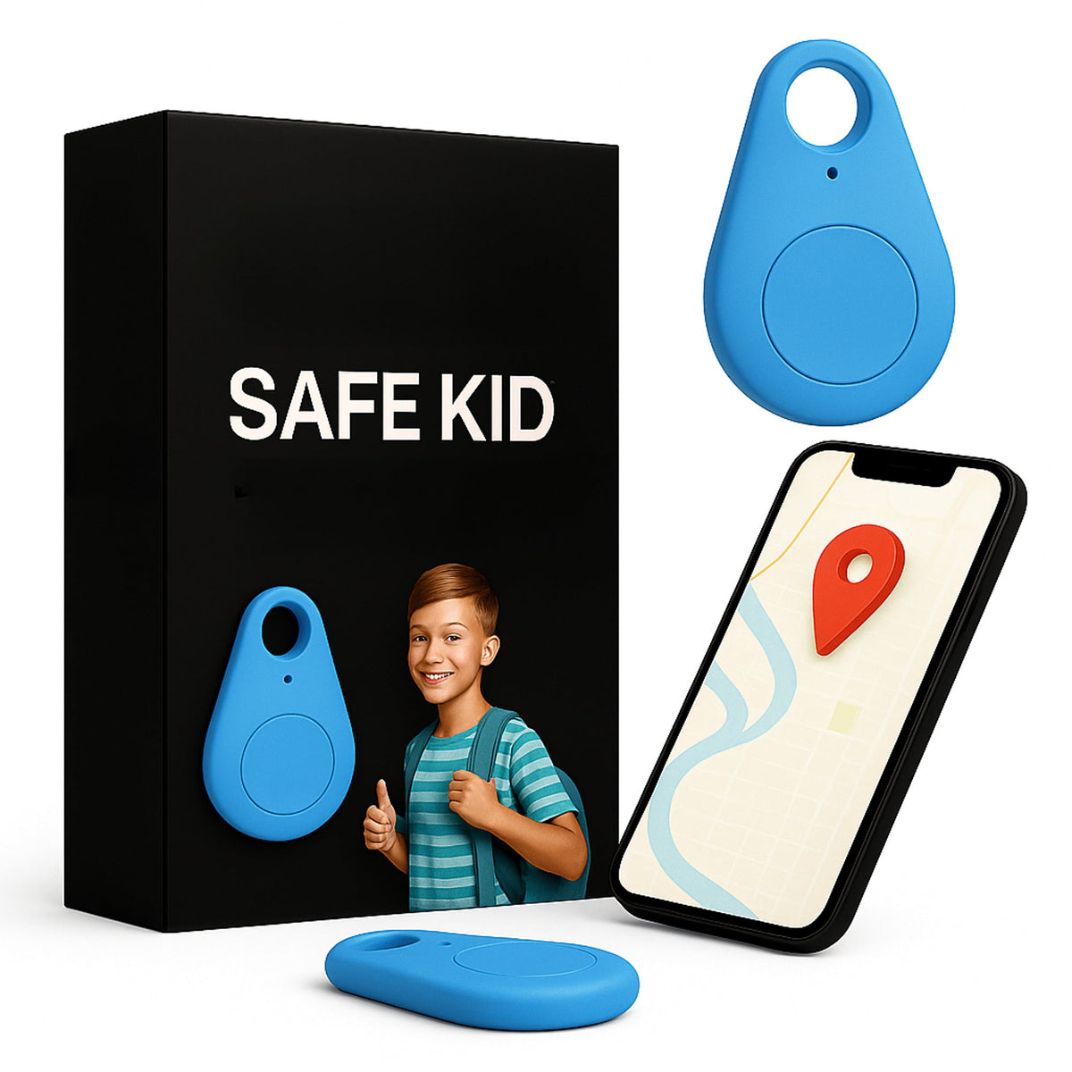 Real-Time GPS Tracker for Kids – Waterproof Location Device
