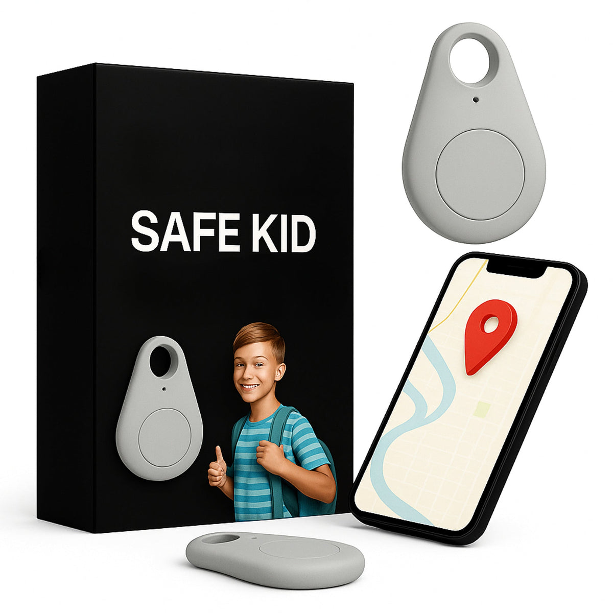 Real-Time GPS Tracker for Kids – Waterproof Location Device