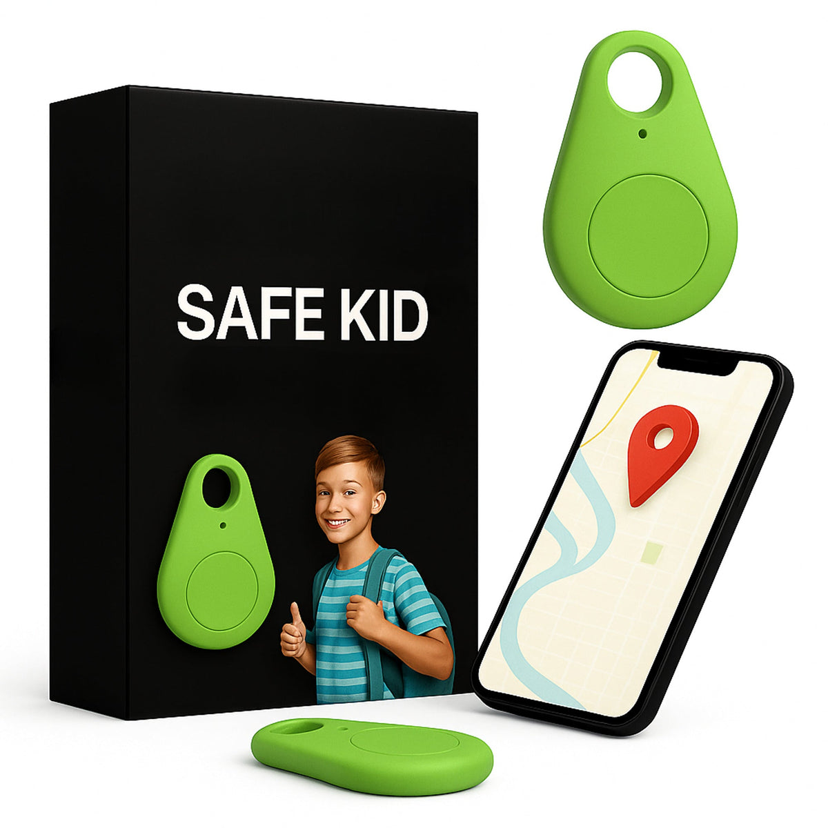 Real-Time GPS Tracker for Kids – Waterproof Location Device
