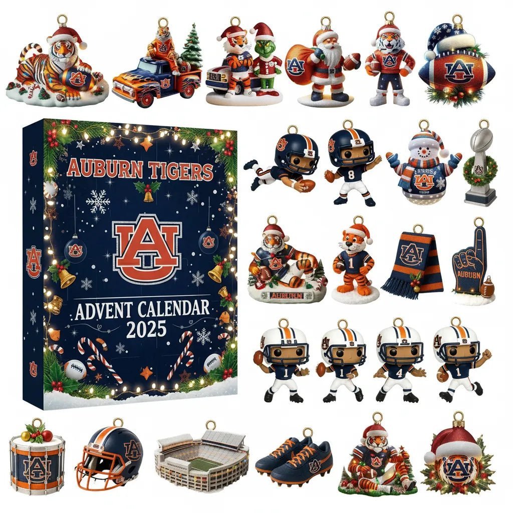 25-Day Advent Calendar with Sequential Numbered Doors