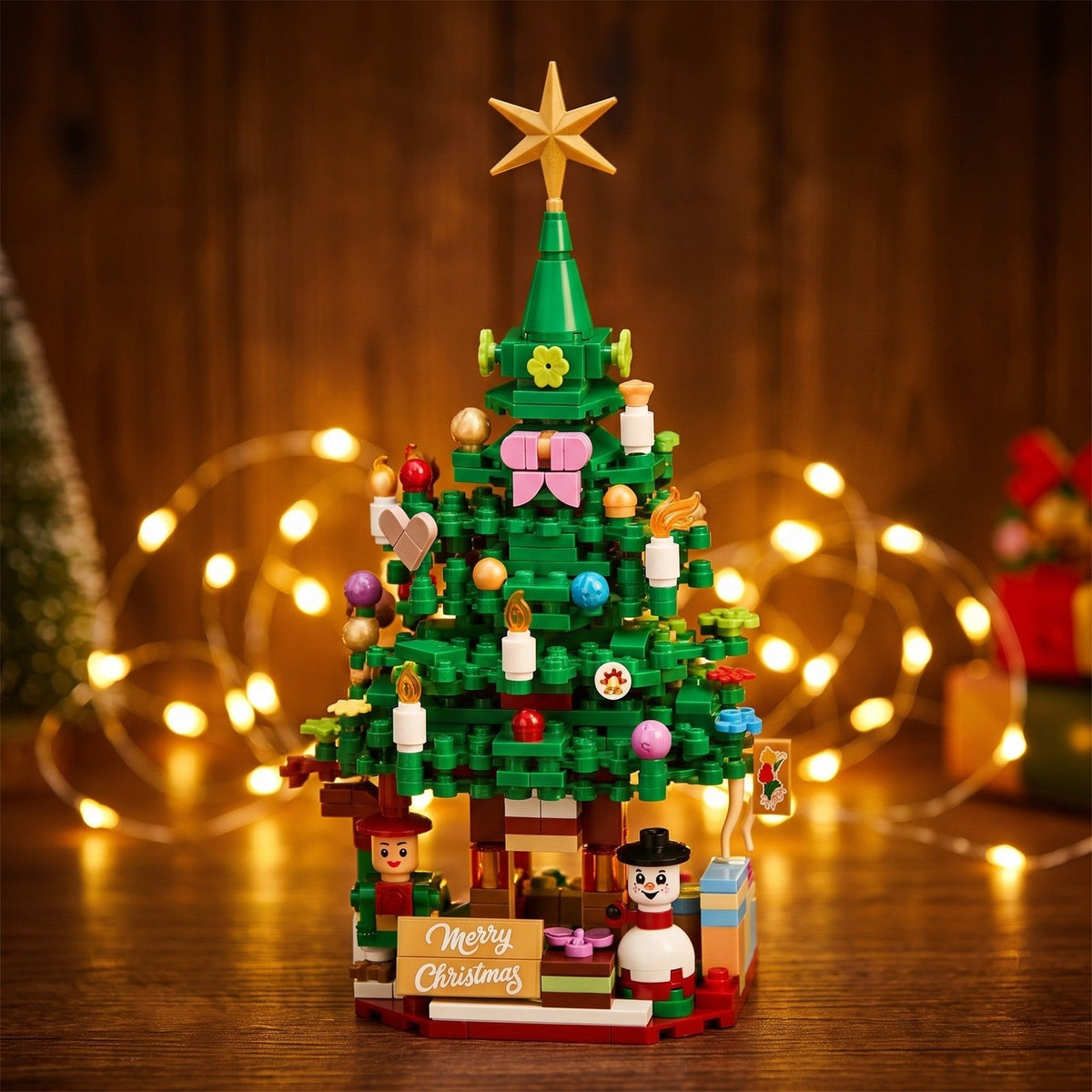 Christmas Village Brick Advent Calendar – 864 Piece Building Set