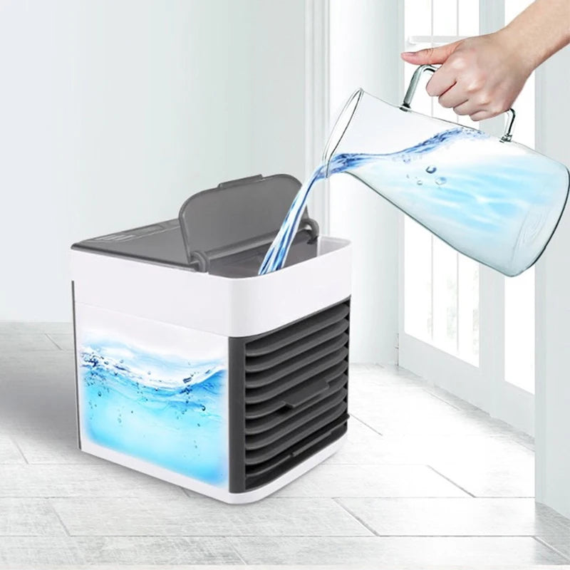 Portable Air Conditioner USB Powered – Quiet Cooling Fan