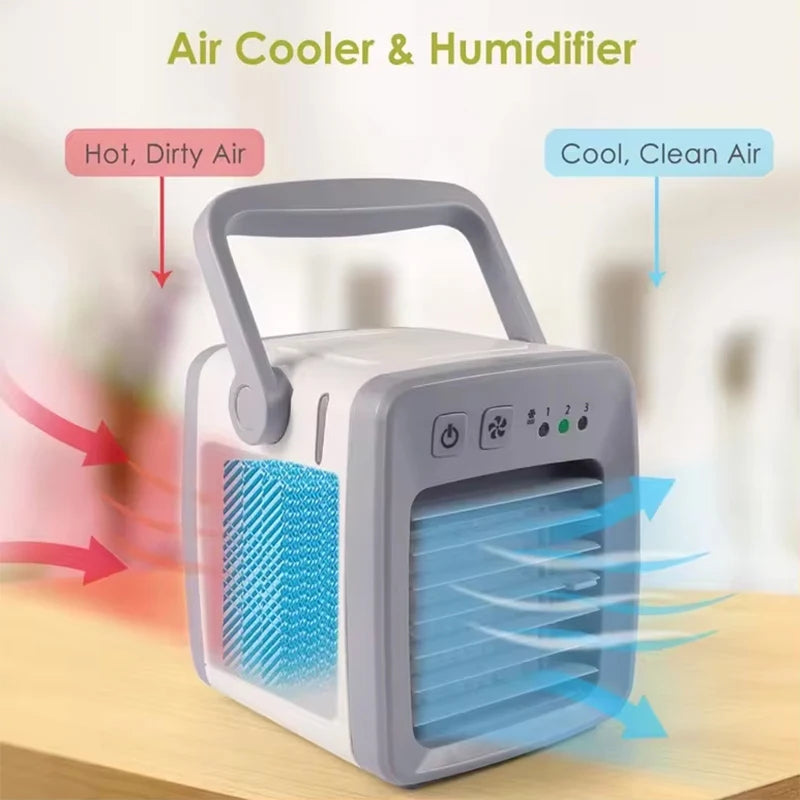 Portable Air Conditioner 4-in-1 with Humidifier & Purifier