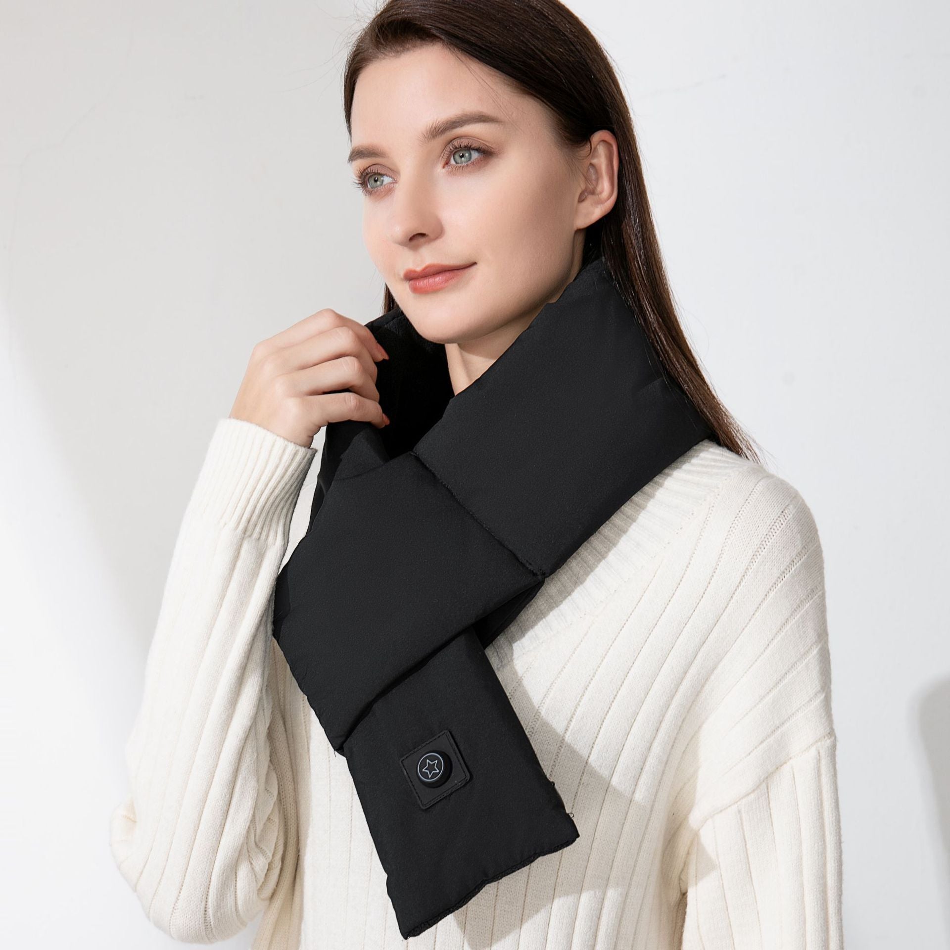 Electric Heating Scarf – USB Rechargeable Neck Warmer