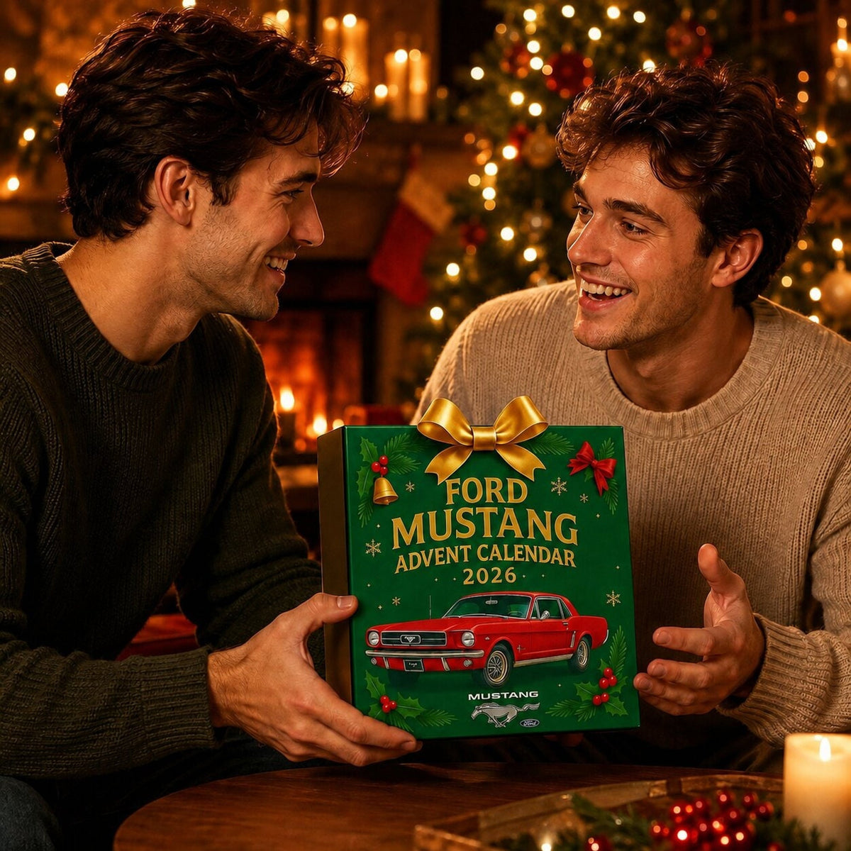 24-Day Advent Calendar with Miniature Car Models