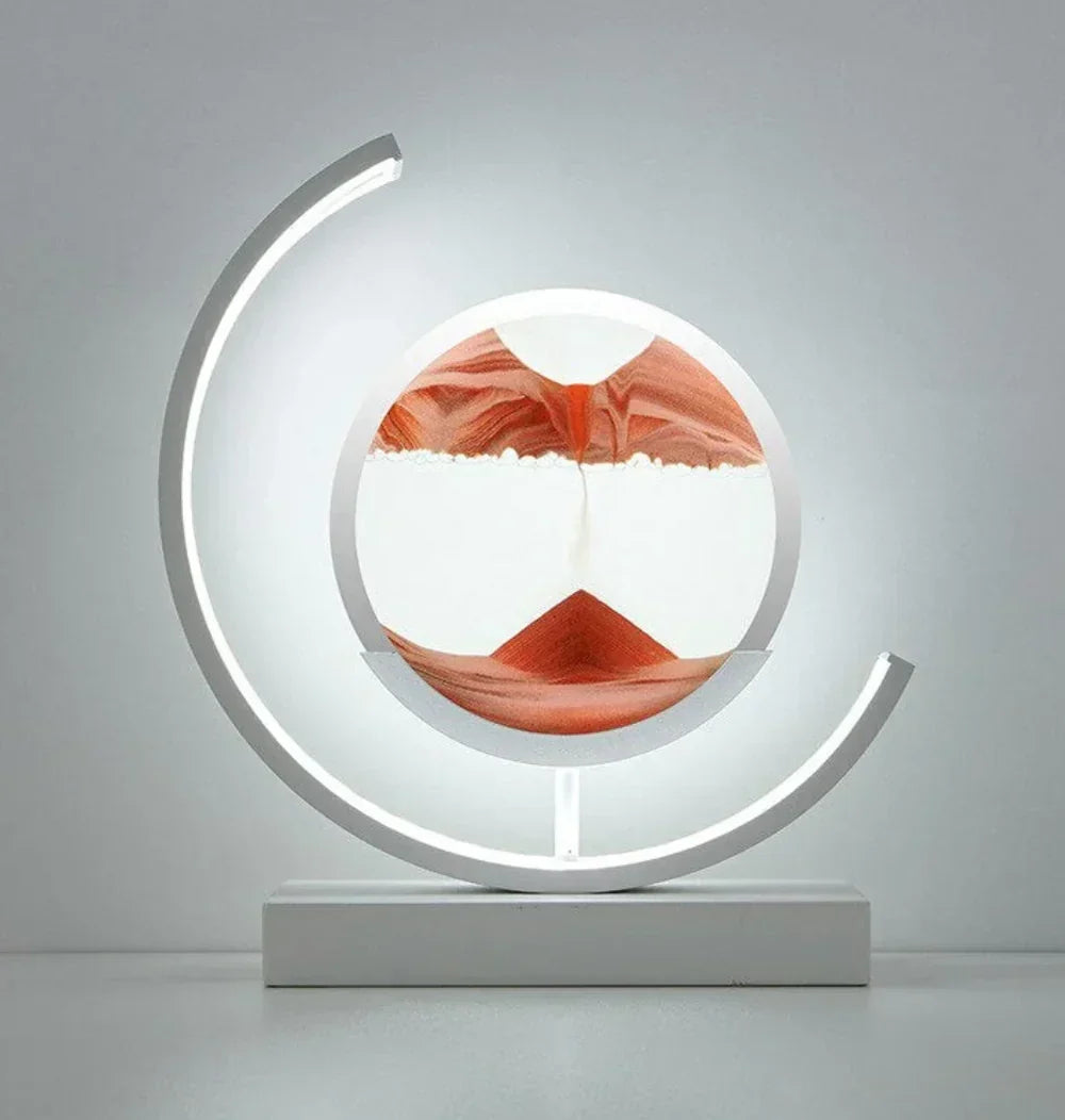 Sand Landscape Lamp – Handmade Desert LED Lighting Décor