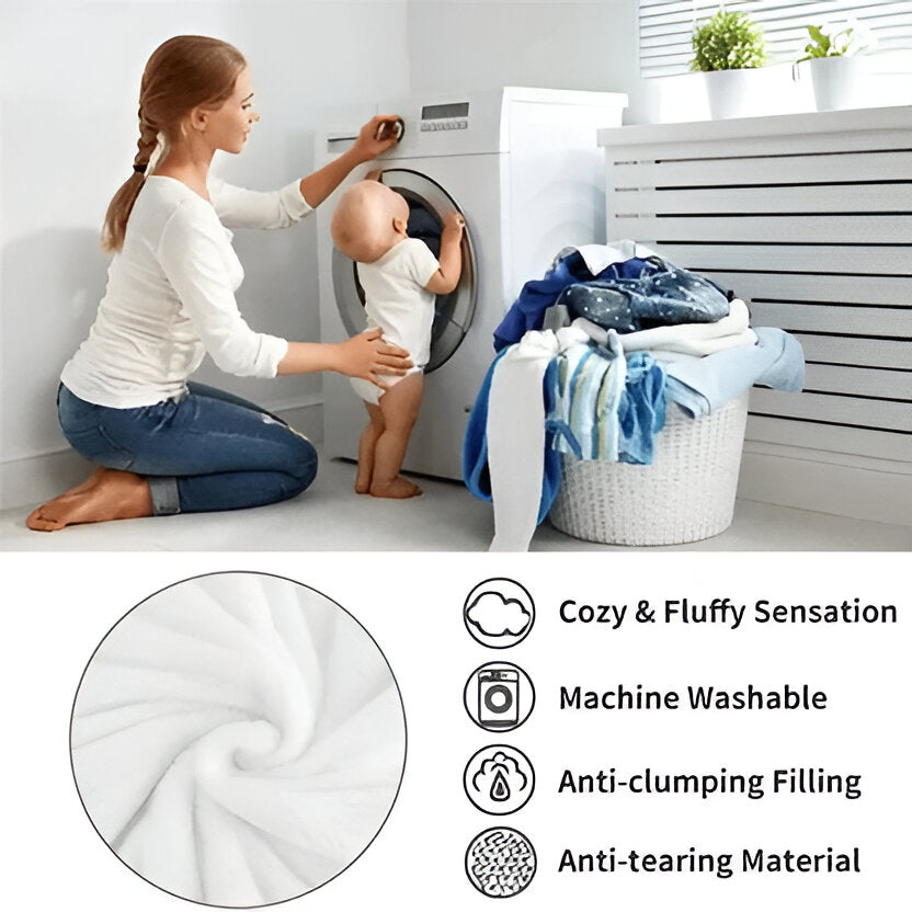 Lightweight All-Season Blanket | Soft Plush Design for Year-Round Comfort