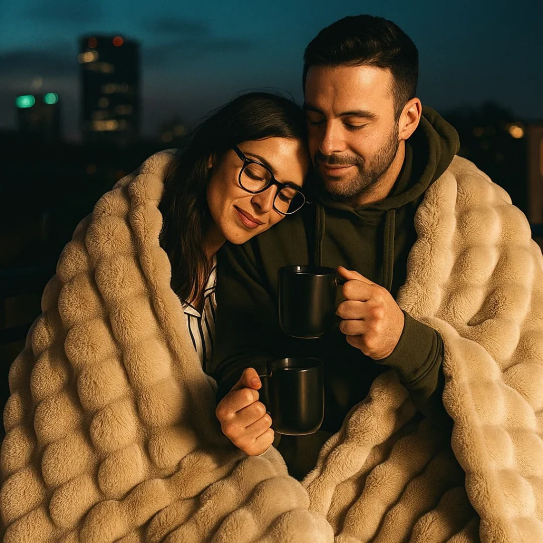 Lightweight All-Season Blanket | Soft Plush Design for Year-Round Comfort