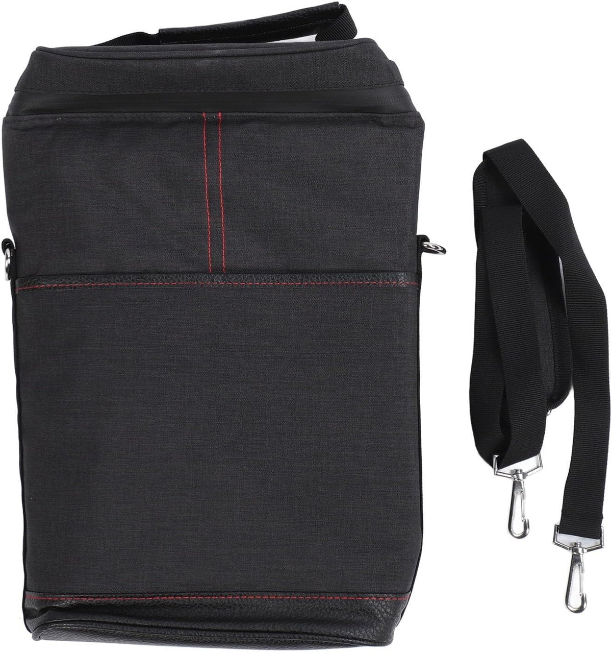 Canvas Wine Cooler Tote Bag - Insulated 2-Bottle Carrier