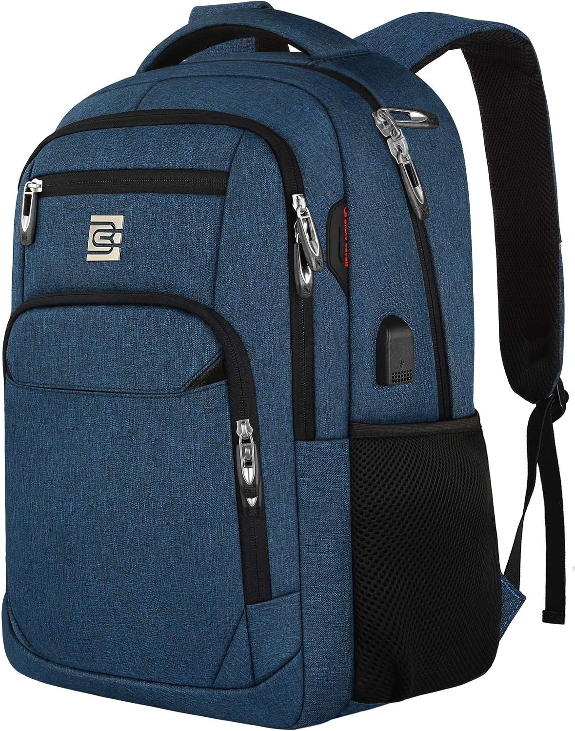 Anti-Theft Laptop Backpack with USB Charging Port
