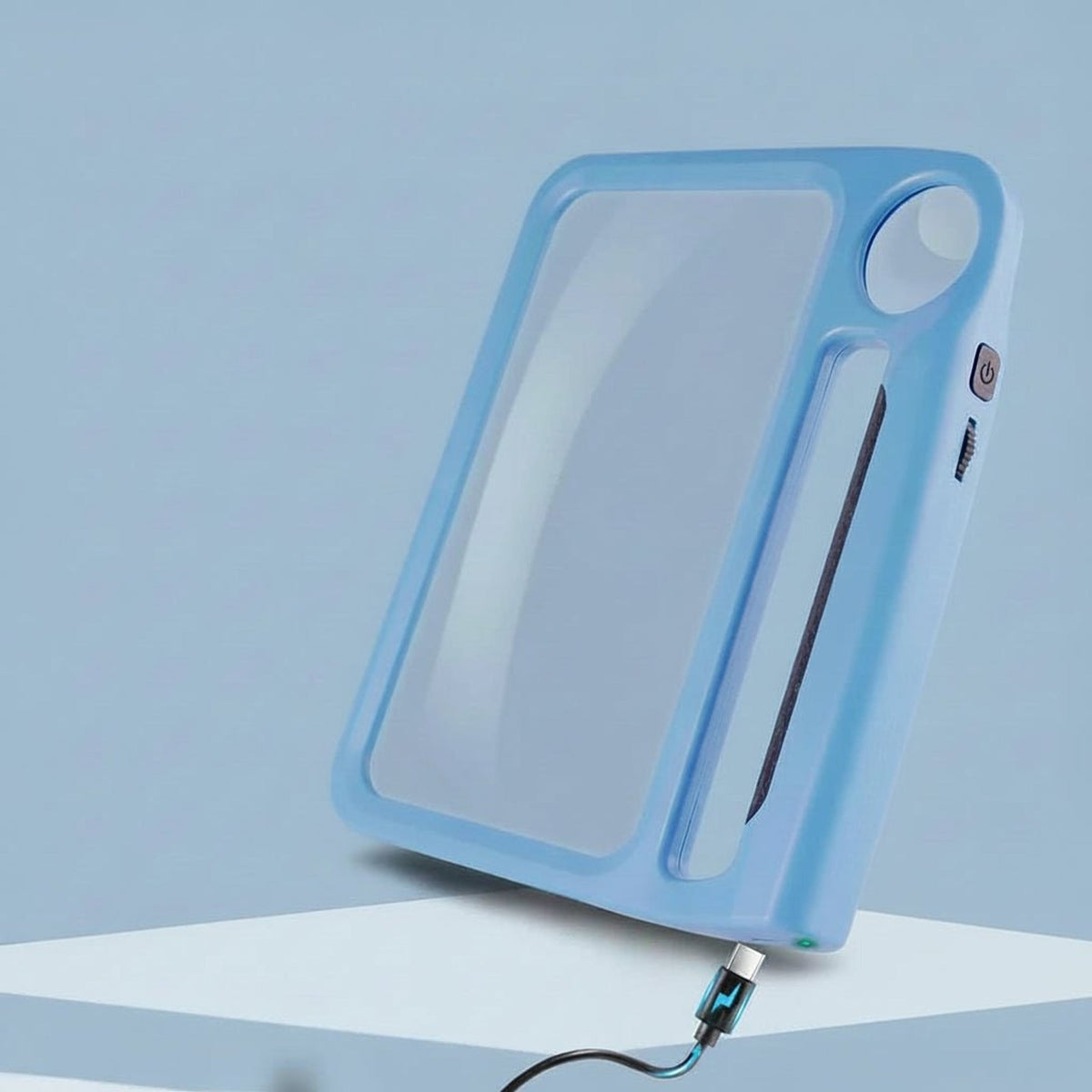 LED Magnifying Glass with 5x & 10x Magnification and USB Charging