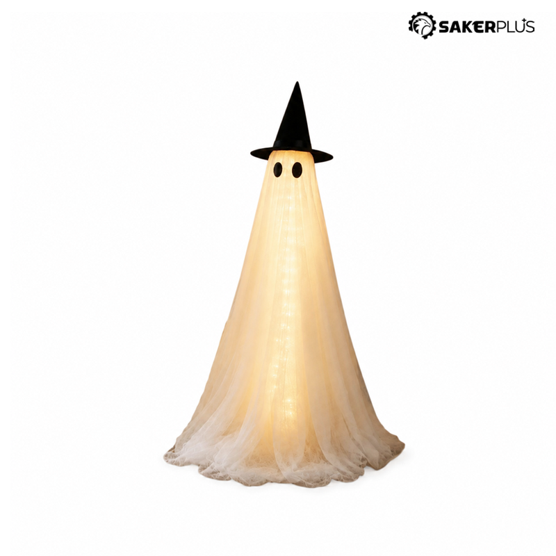 Outdoor Halloween Ghost Lights with Remote Control & Timer