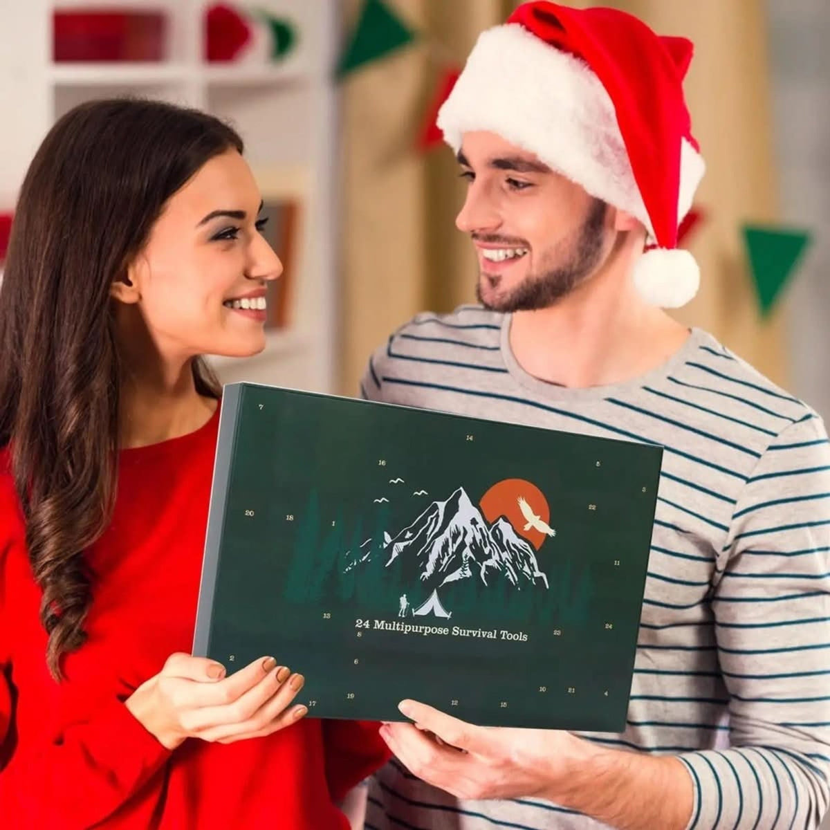 Men's 24-Piece Outdoor Tools Advent Calendar – Daily Adventure