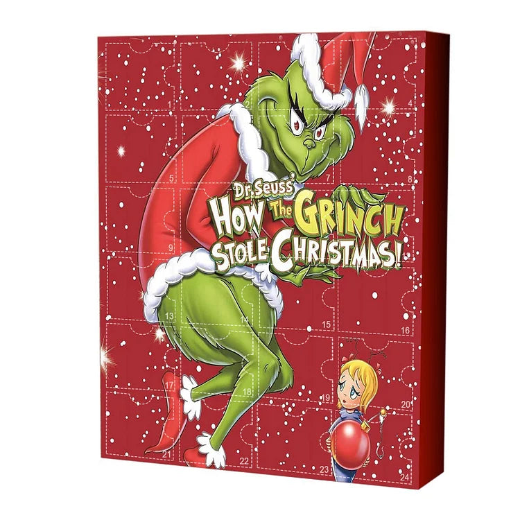 Advent Calendar with 24 Daily Surprises – Green Numbered Countdown