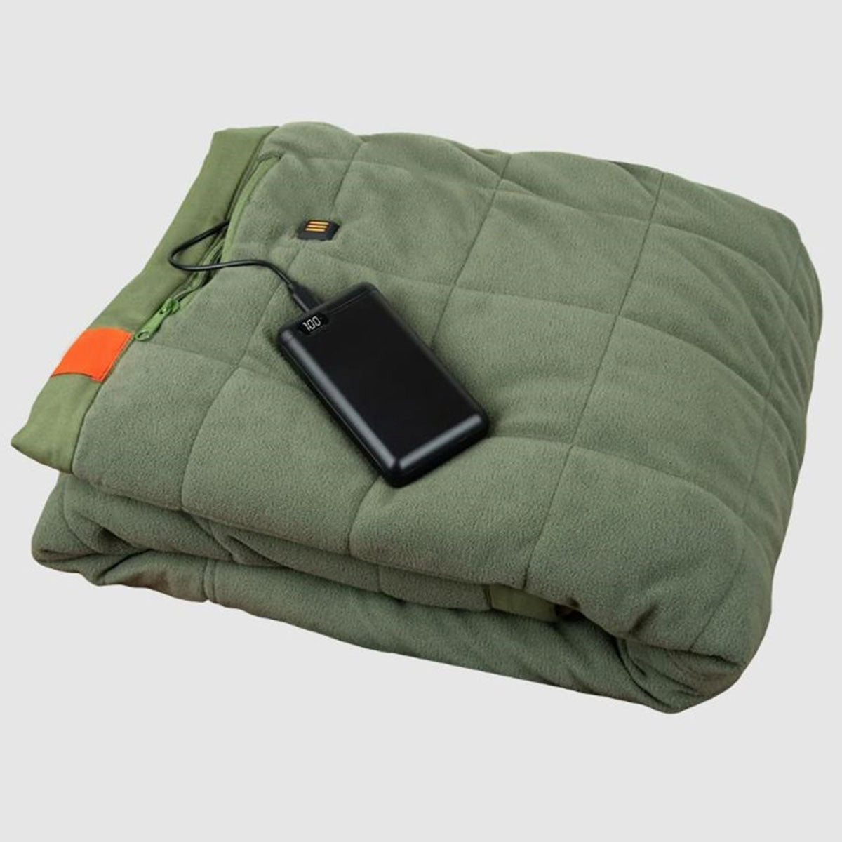 Portable Heated Blanket with Battery Power Bank – 10 Hour Runtime