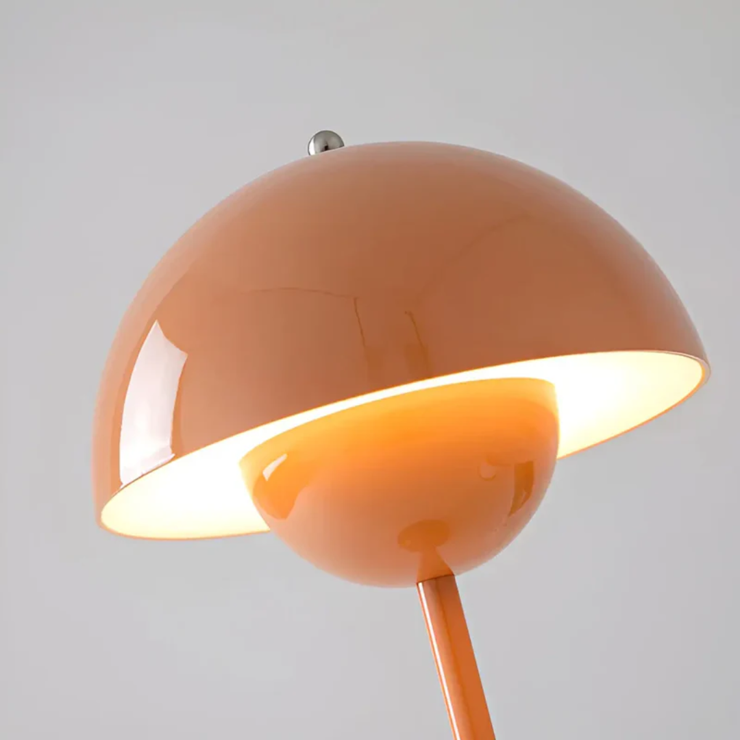 Scandinavian Cordless Table Lamp – Touch Dimmable LED Light