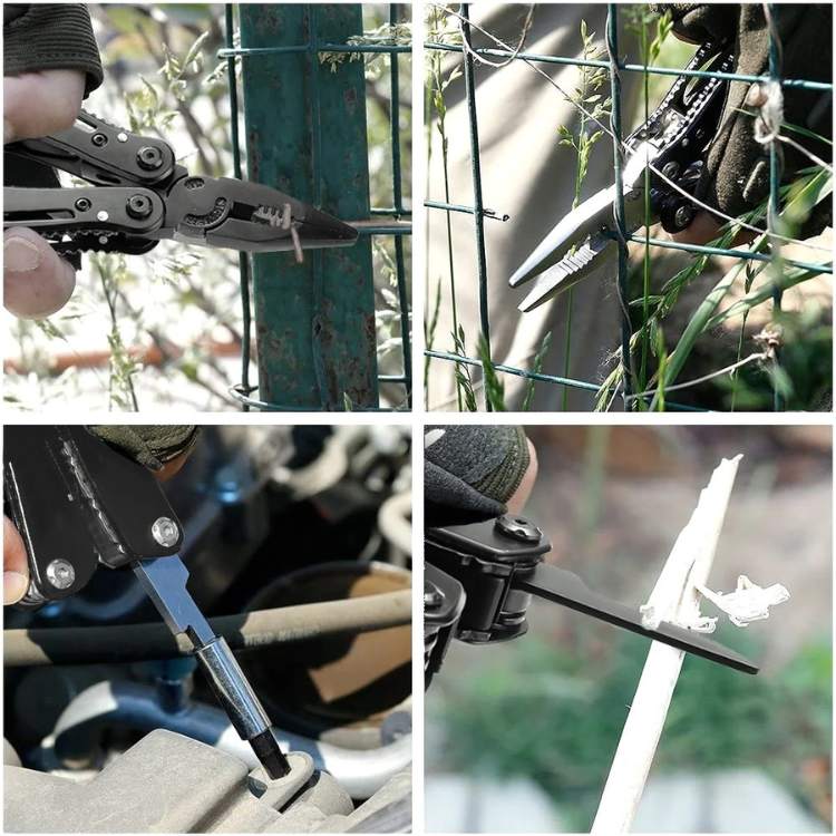 Stainless Steel 24-in-1 Multi-Tool Wire Cutter Set