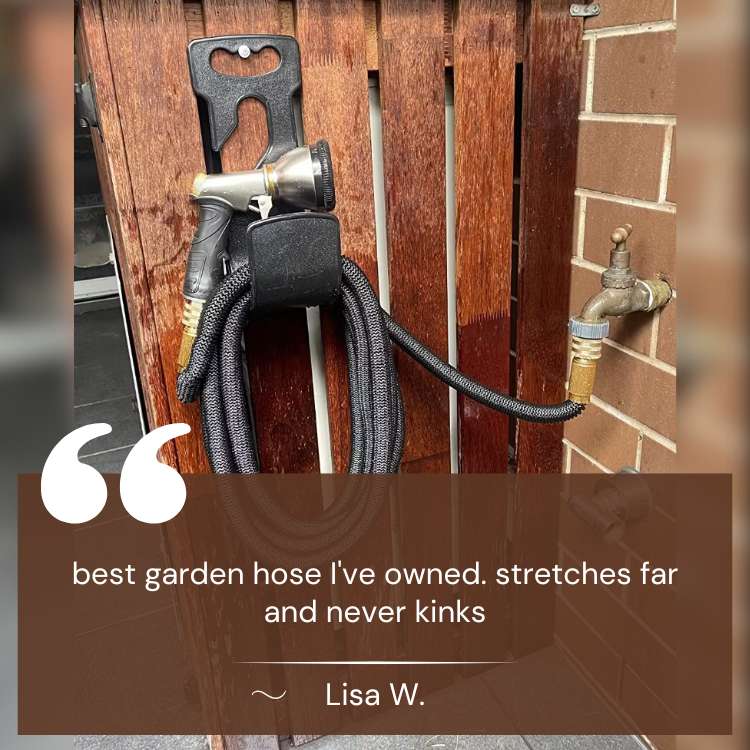 30m Expandable Garden Hose – Anti-Kink, Tangle-Free Design