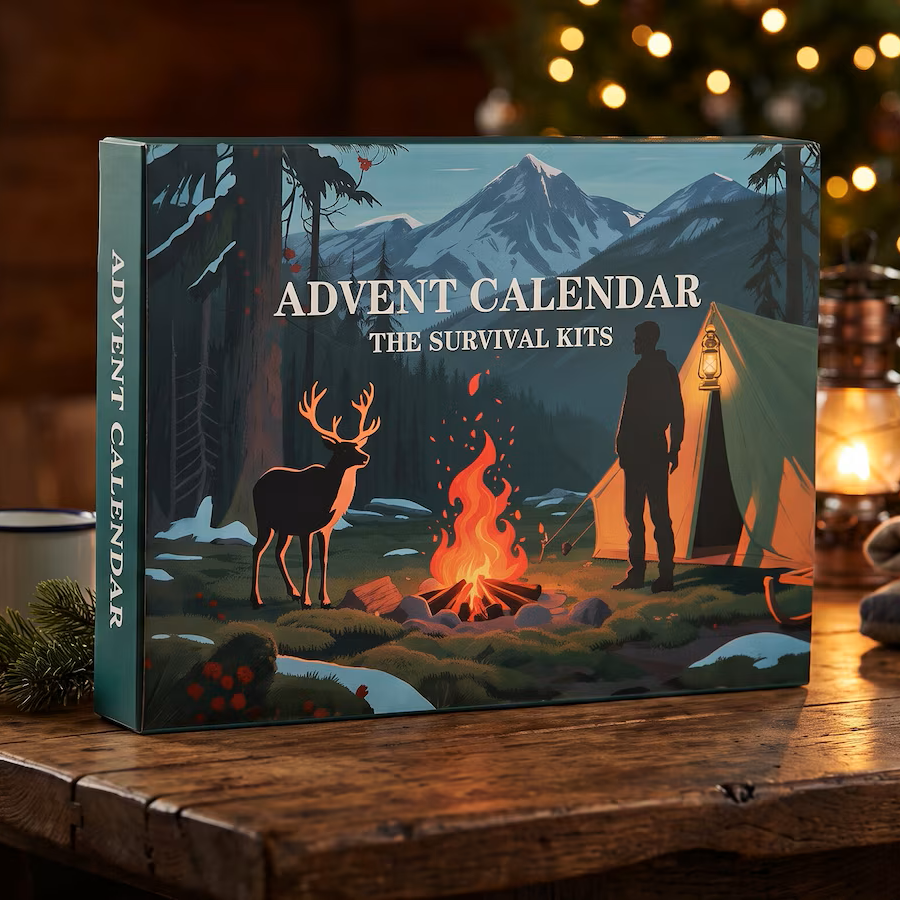 24-Day Outdoor Tool Advent Calendar – Daily Adventure Gear Countdown