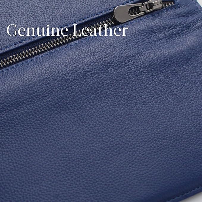 RFID Blocking Leather Card Wallet for Men & Women – Renée