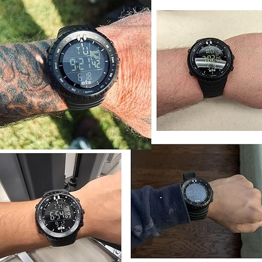 Waterproof Digital Sports Watch for Men – Henry