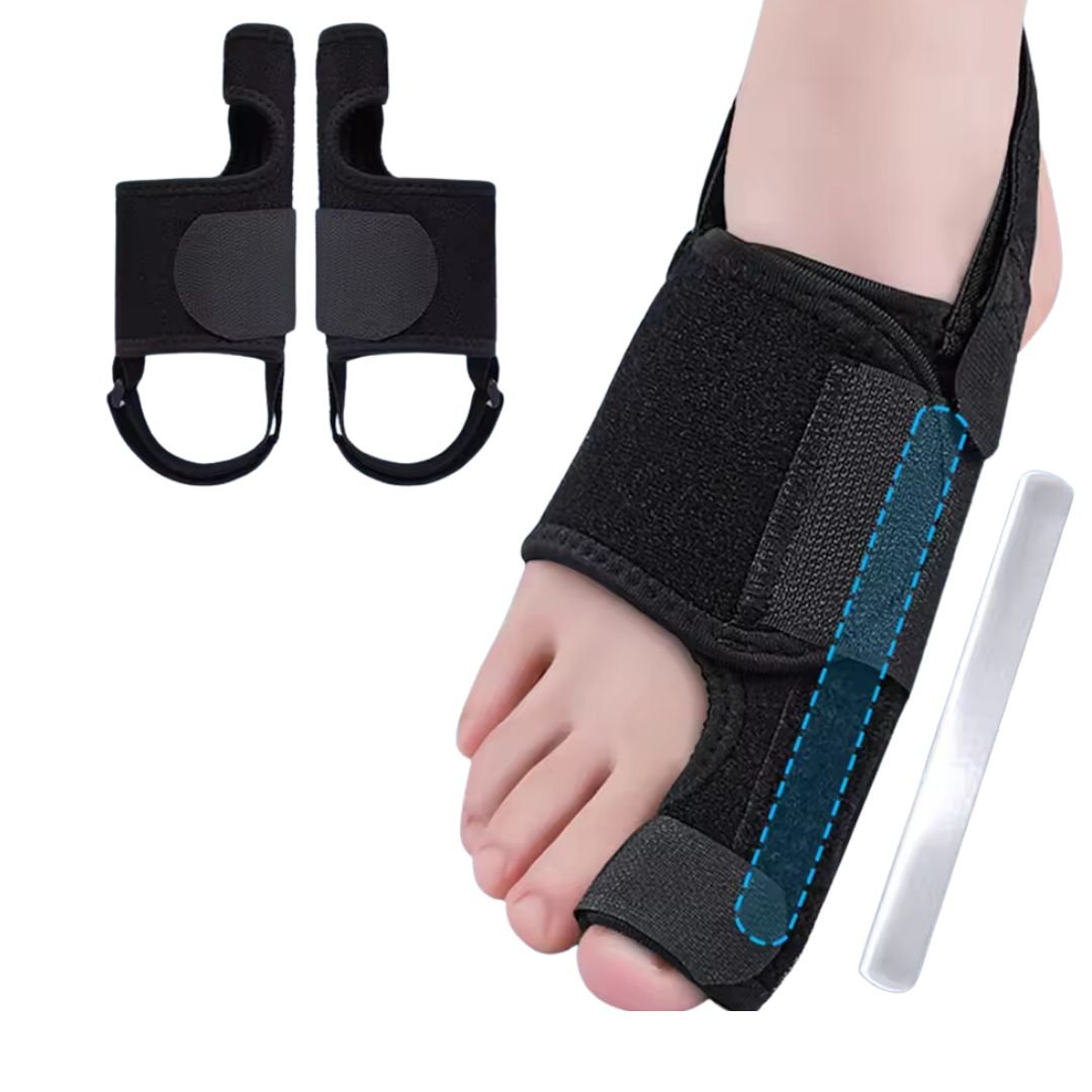 Night Splint for Big Toe Alignment – Adjustable Orthotic Support