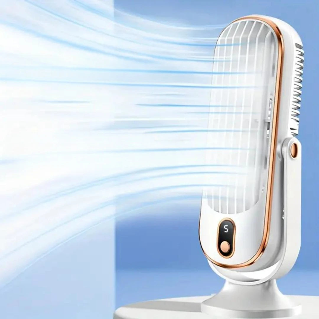 Portable Mini Air Conditioner with USB Charging | Desktop Cooling Fan